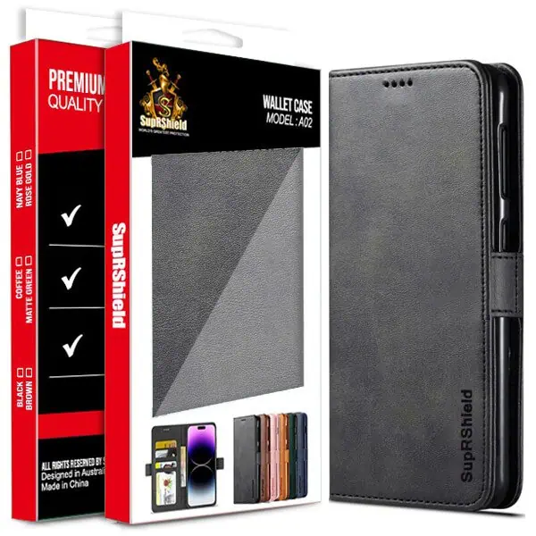 For Oppo SupRShield Wallet Case Flip Leather Card Slots Magnetic Stand Covera For Oppo SupRShield Wallet Case Flip Leather Card Slots Magnetic Stand Covera